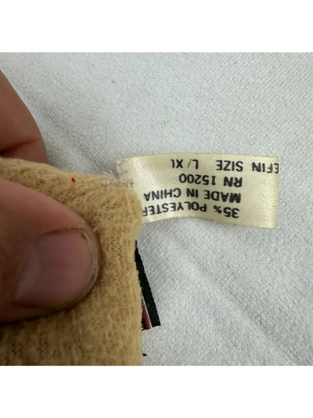 Thinsulate Lined Gloves Brown Tan Unisex Warm Nylon Vinyl Insulation Winter